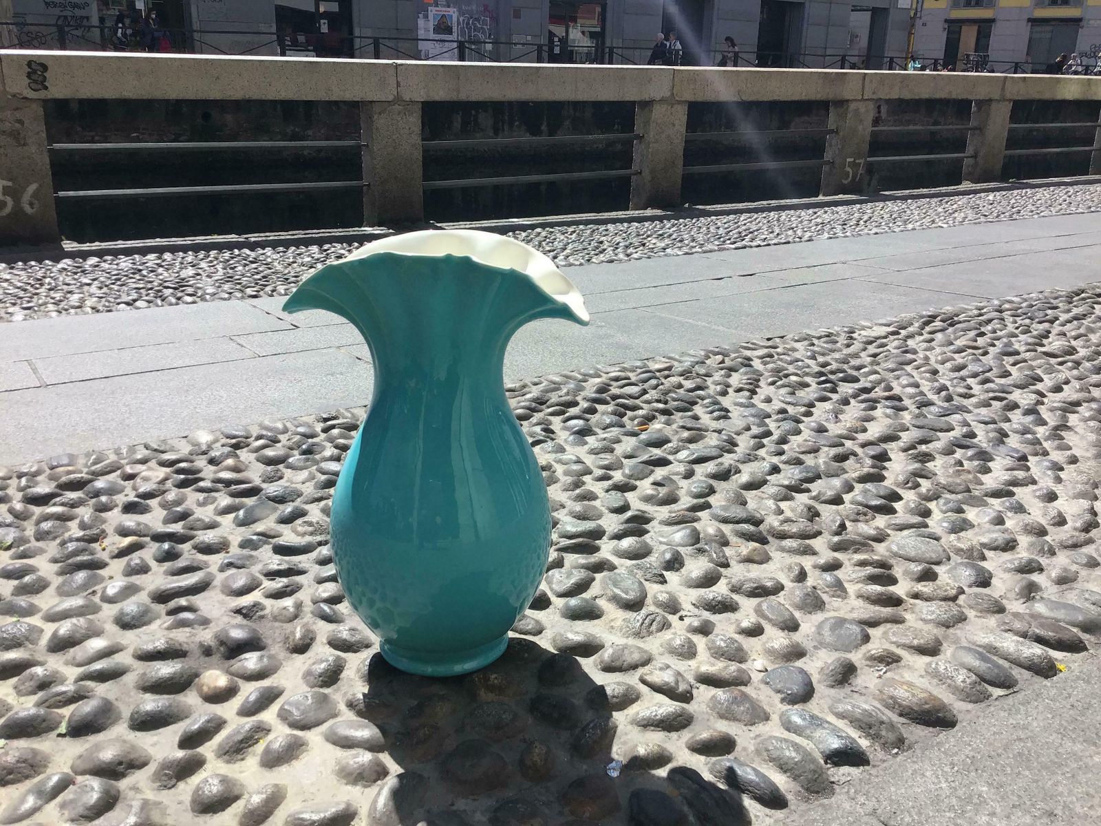photo furniture Richard Ginori “Giovanni Gariboldi“ Vase Ceramic, 1950, Italy