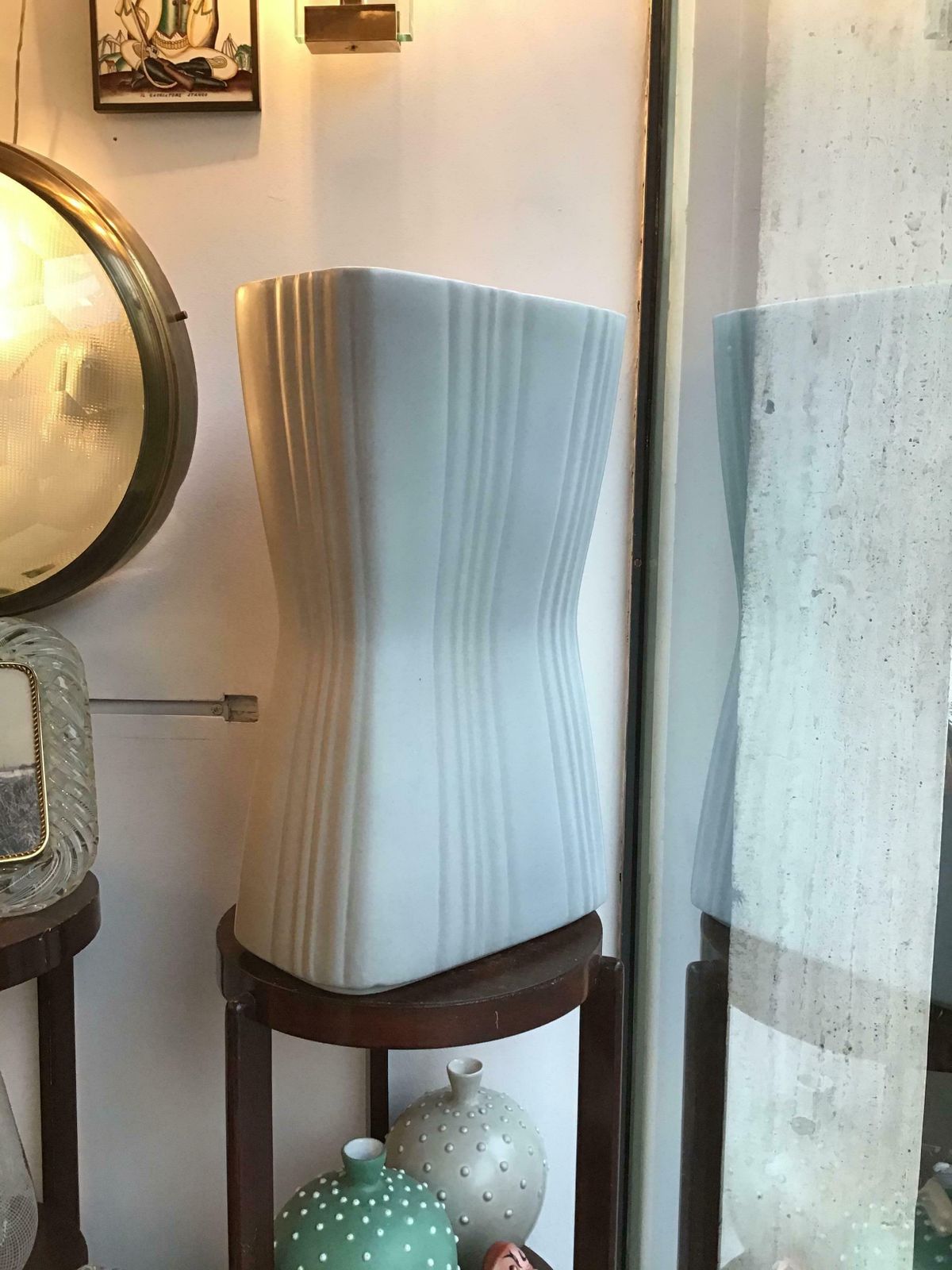 photo for sale Richard Ginori Giovanni Gariboldi Vase Ceramic, 1950, Italy