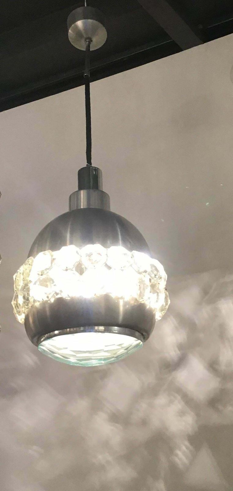 photo furniture Cristal Art Chandelier Glass Metal, 1955, Italy