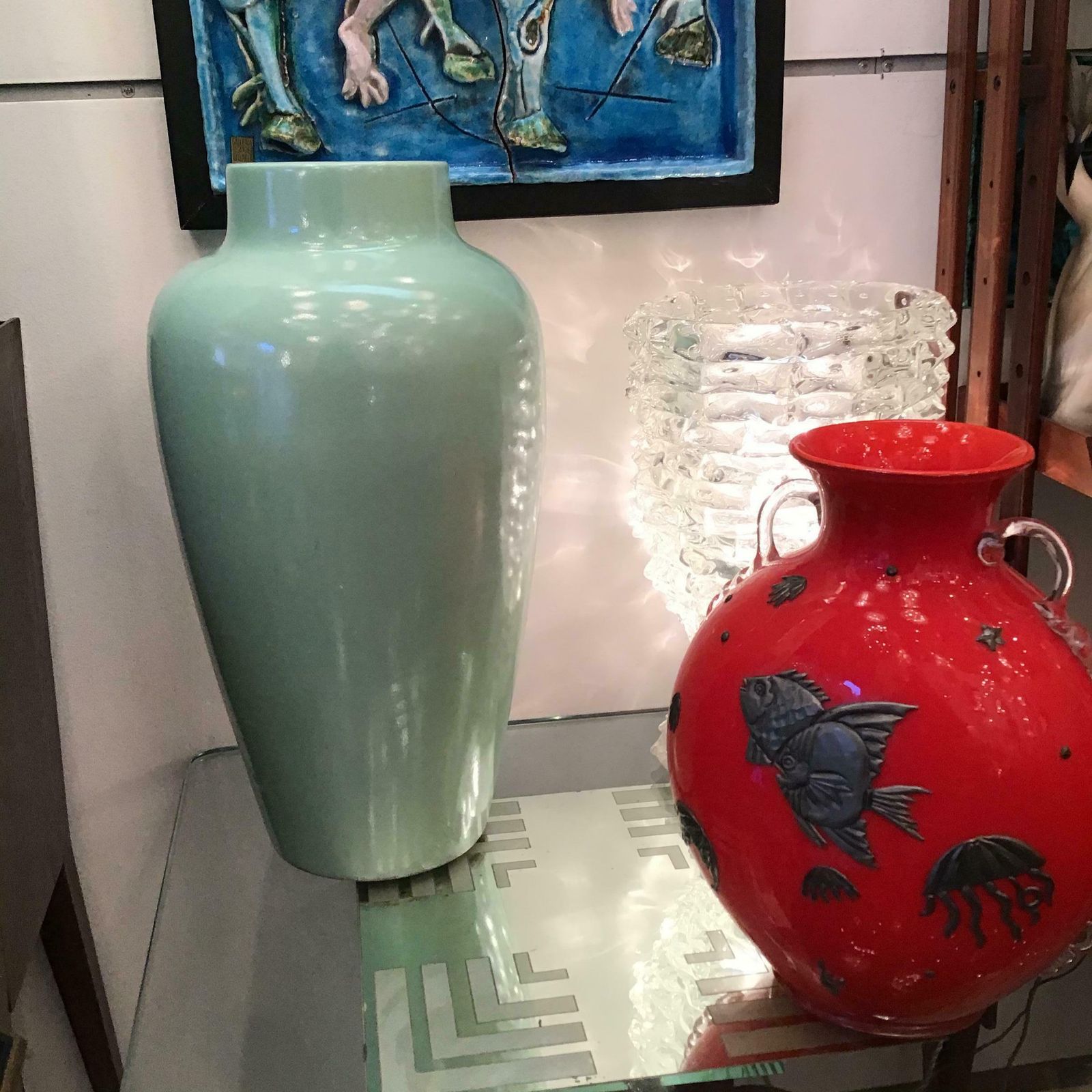 Guido Andlovitz Vase/ Umbrella Stand Ceramic 1950 Italy photo Home Decor