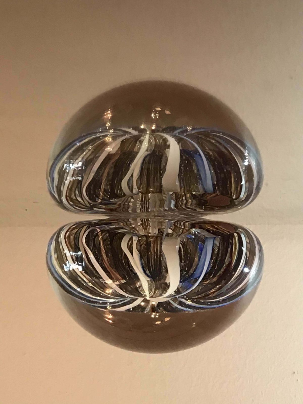 photo buy Seguso Paperweight Seguso Murano Glass 1950 Italy