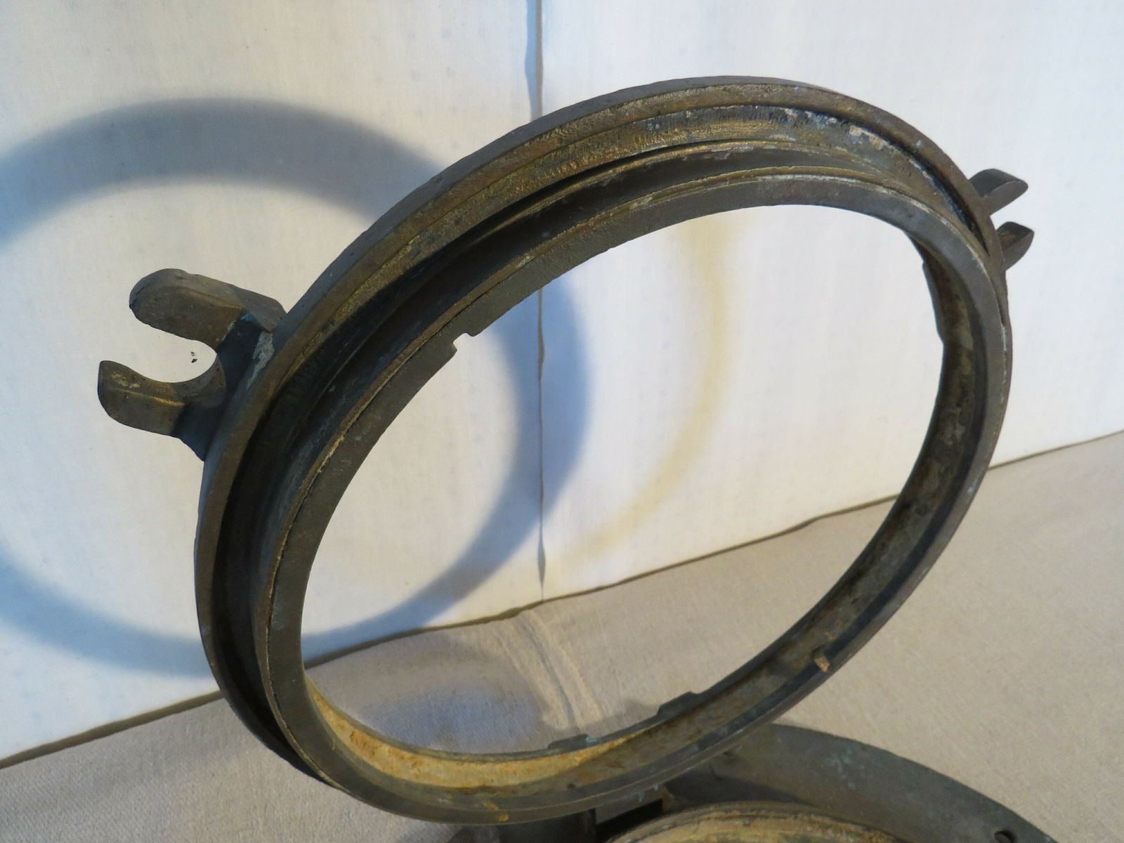 Bronze Porthole Ships Window Early 20th Century. photo 345.0