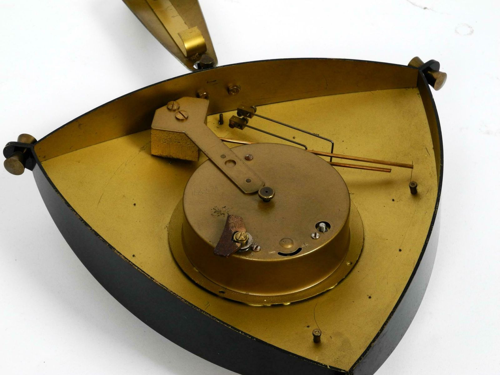 photo furniture Midcentury Mechanical Atlanta Wall Clock With 10 Days Movement And With Gong