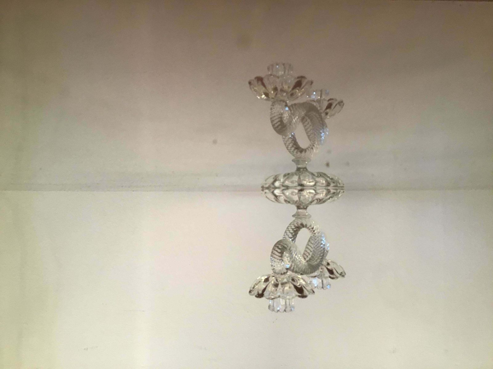 Seguso Candleholder Murano Glass 1930 Italy photo buy