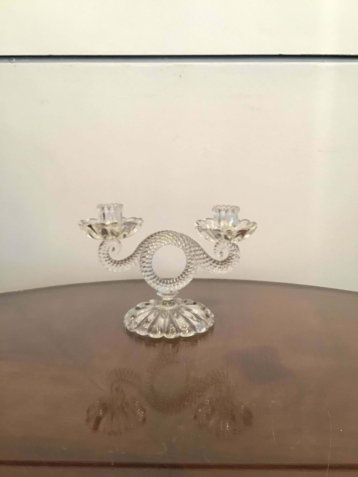 Home Decor Seguso Candleholder Murano Glass 1930 Italy photo