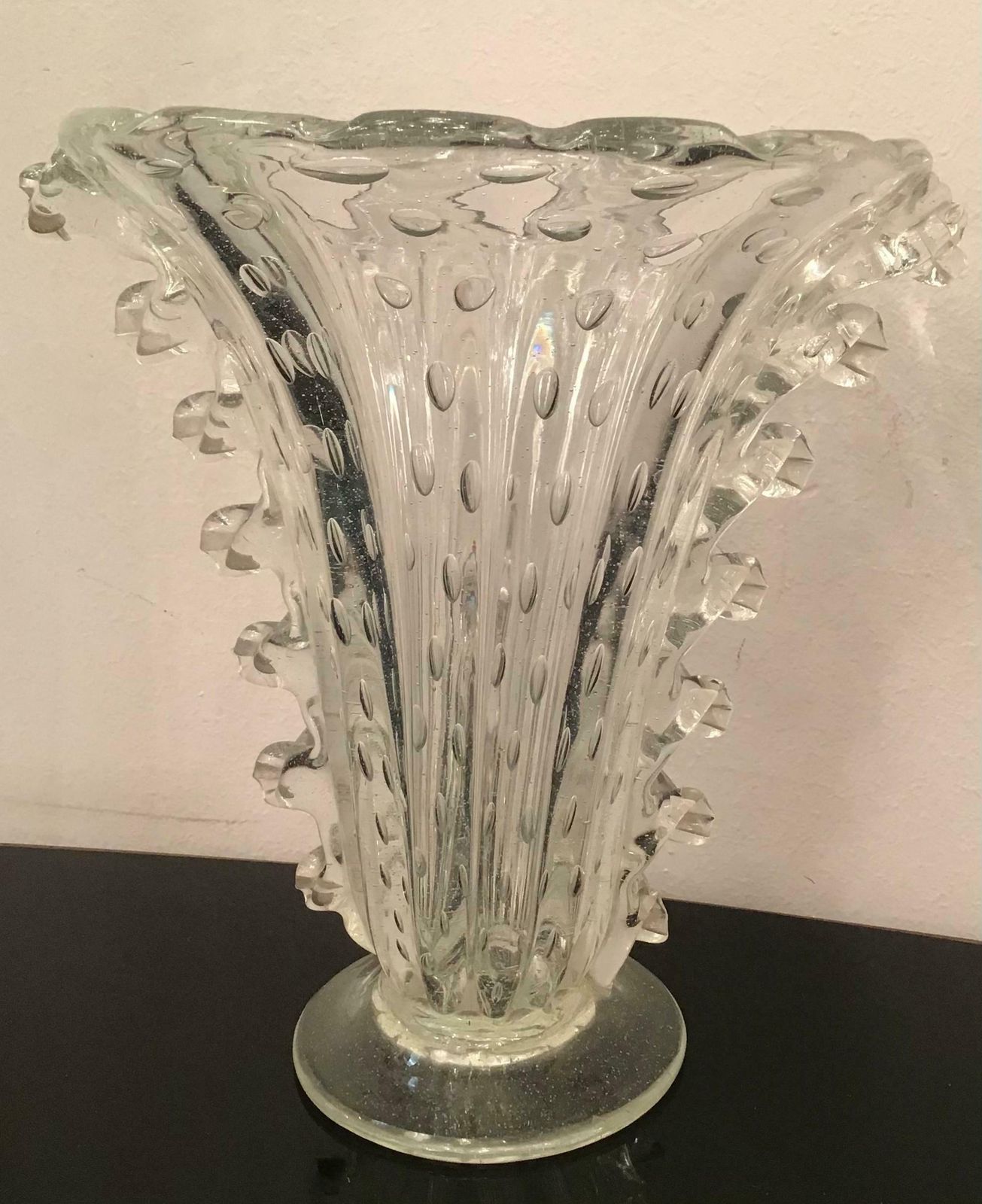 Barovier E Toso Vase Murano Glass 1940 Italy photo 1627.0