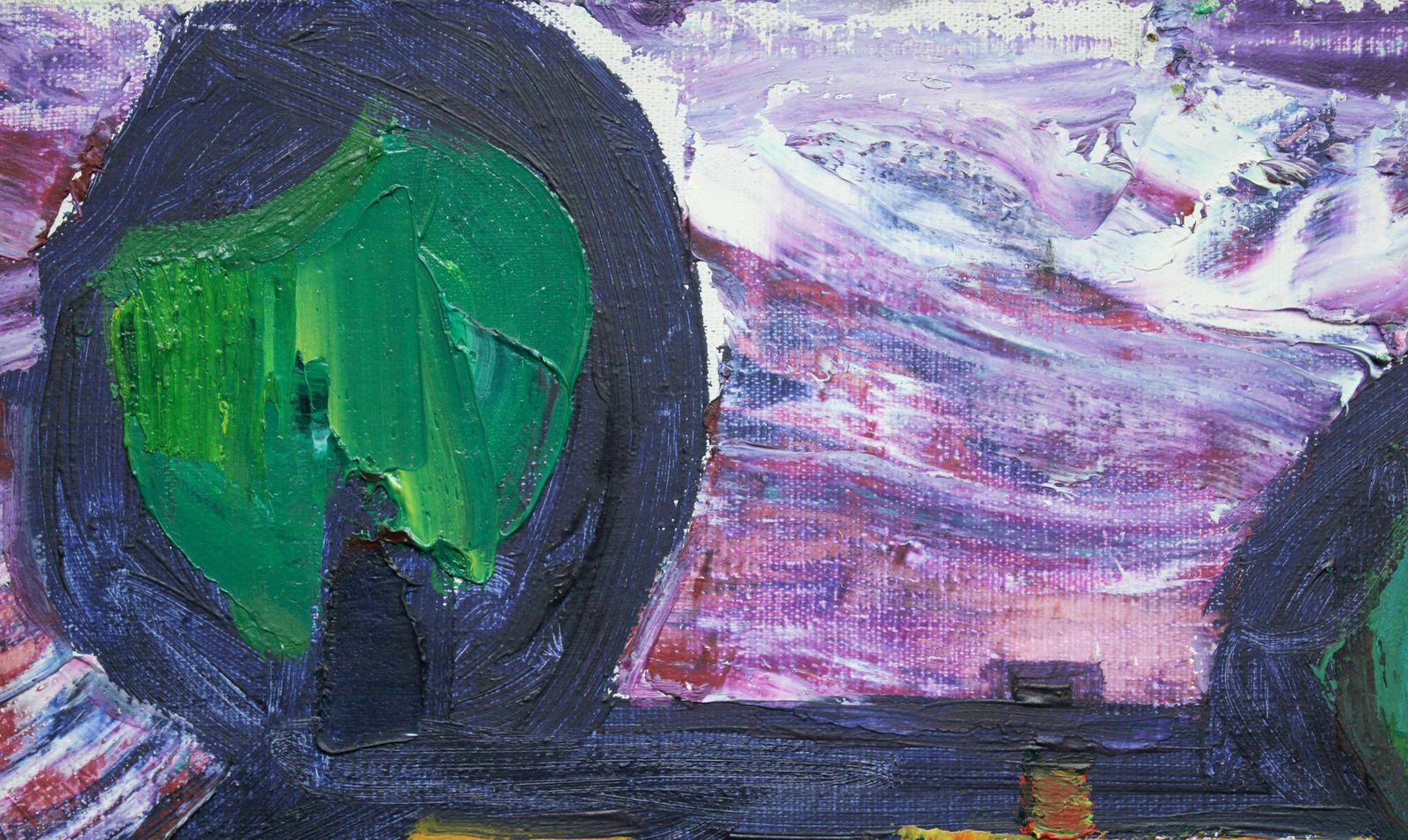 Valdis Bush Millennium 1976., Oil On Canvas photo vinterior