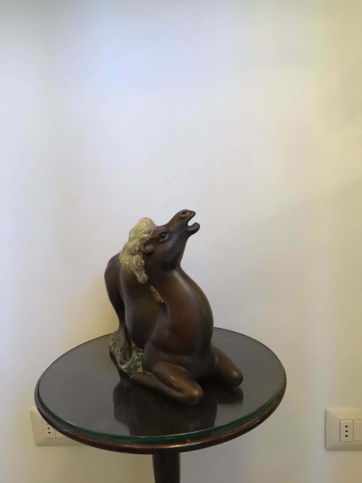 Richard Ginori Giovanni Gariboldi San Cristoforo Dromedary Ceramic, 1936, Italy photo furniture