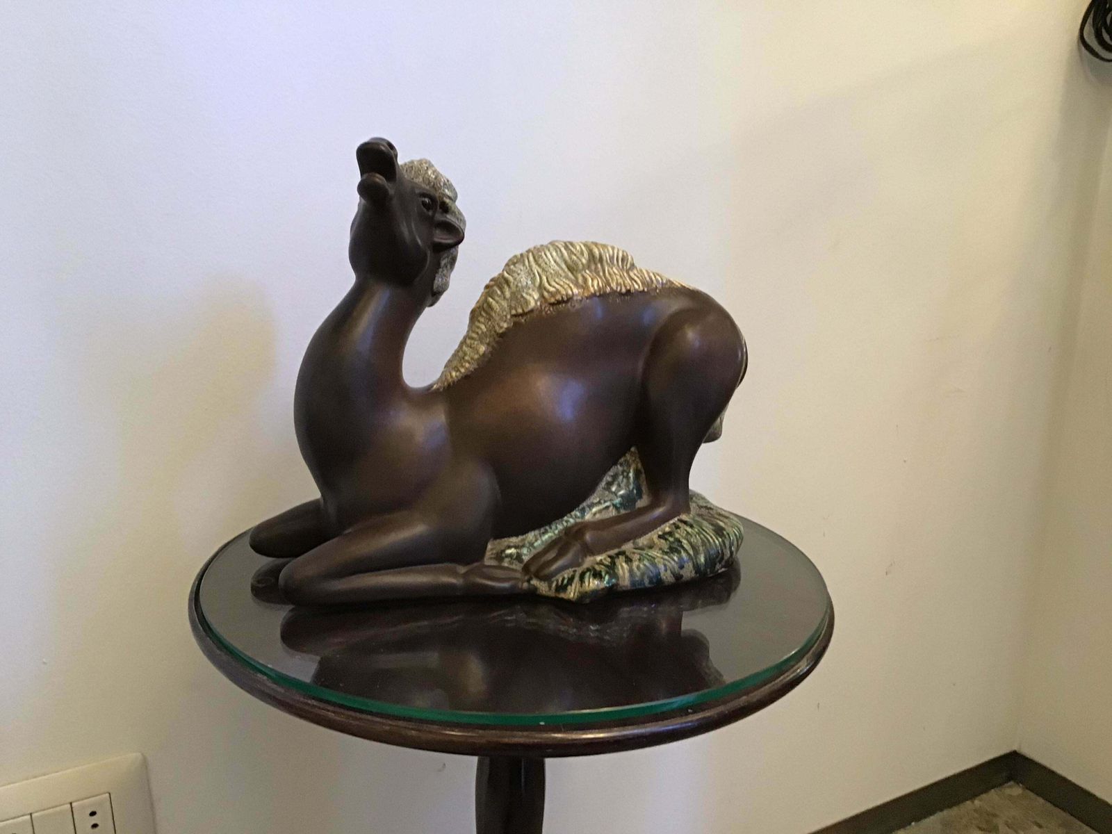 Richard Ginori Giovanni Gariboldi San Cristoforo Dromedary Ceramic, 1936, Italy photo buy