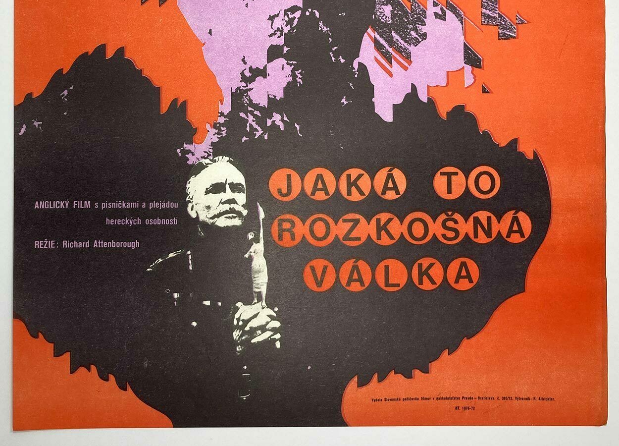 Movie Poster, Oh! What A Lovely War, Rudolf Altrichter, 1972 photo furniture