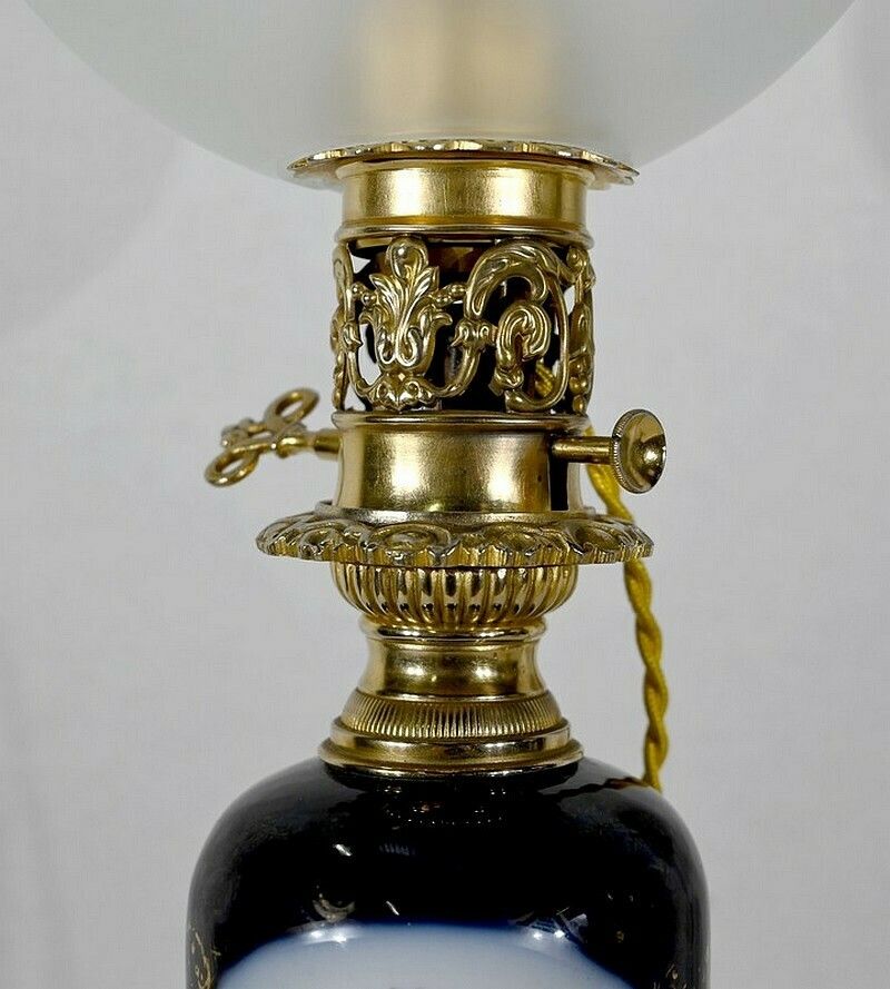 photo for sale Pair Of Neuburger Lemonon Lamps   Late 19th Century