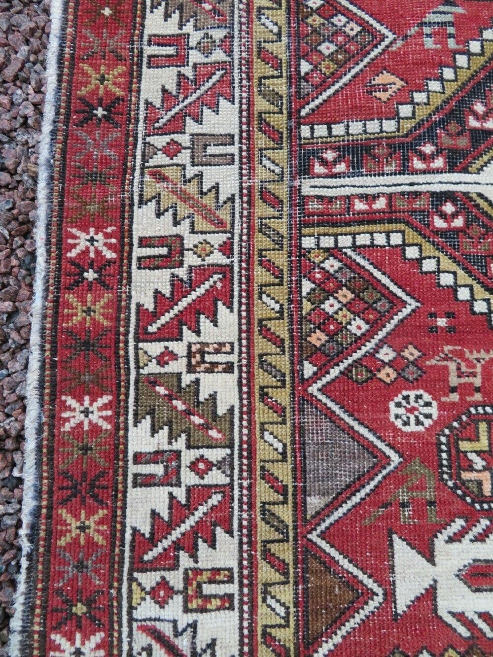 Antique Caucasian Shirvan Rug. Bird & Animal Motifs. Last Quarter 19th Century. 160cm X 122cm. photo buy