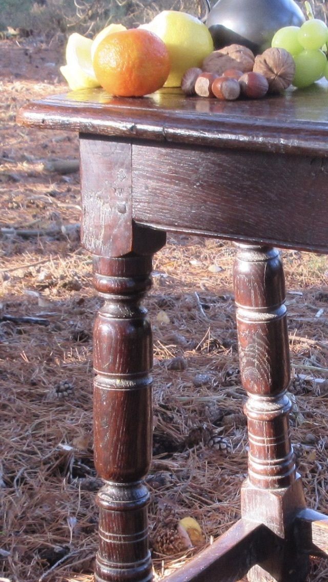 1950.0 English Mid – 17th Century Oak Joint Stool, Circa 1650 photo