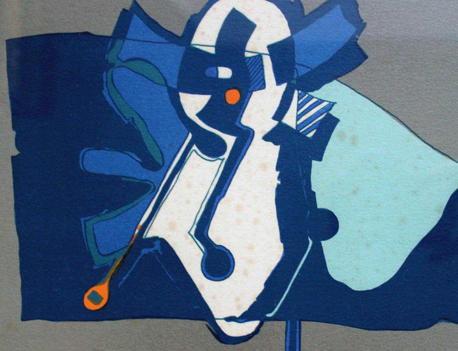 Gudmund Olsen. 23/100, 1974. Paper, Lithograph, 43x65 Cm photo Art