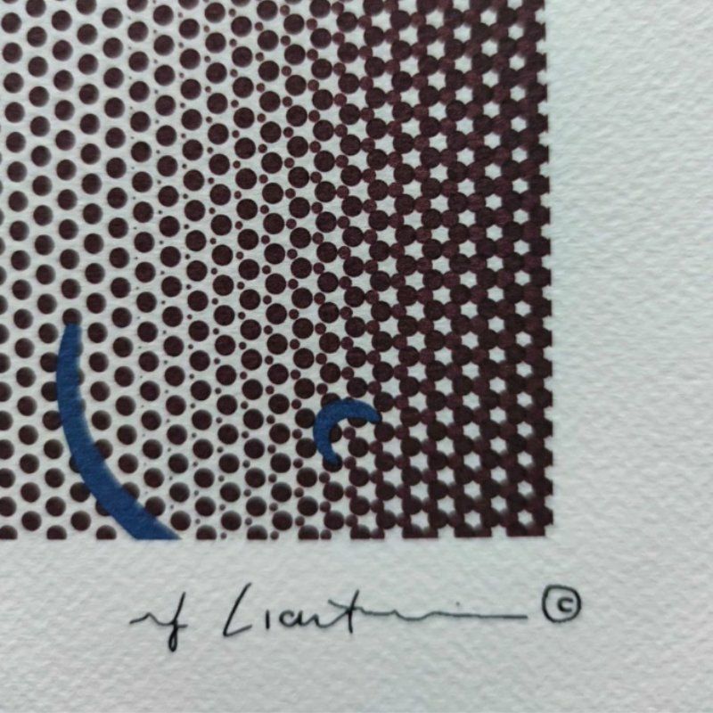 After Roy Lichtenstein, Untitled, Silkscreen On Arches Paper, 1990s photo Art