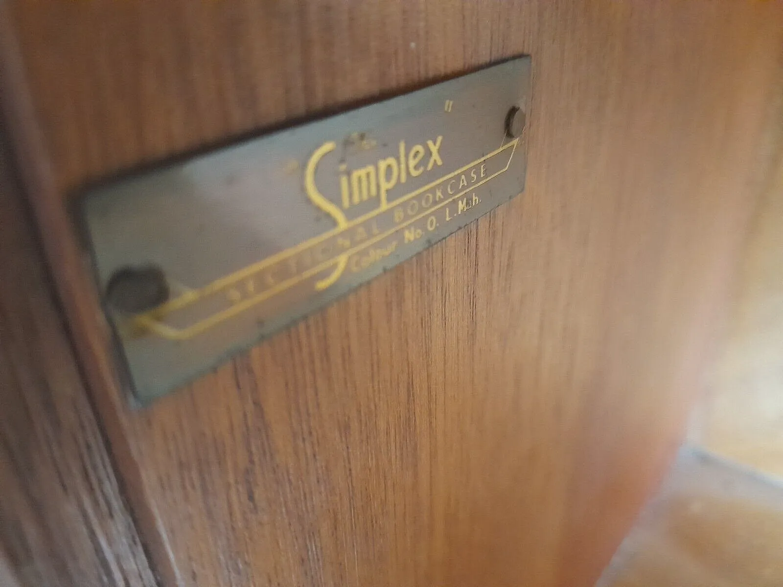 Fabulous 1960's Simplex Mid Century Library Bookcase Drinks  Display Cabinet photo Furniture
