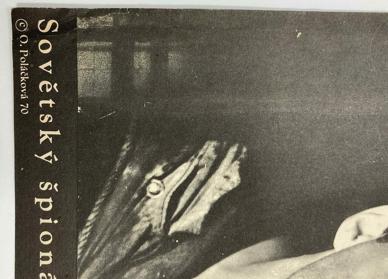 Movie Poster, Triple Check, Olga Poláčková Vyleťalová, 1970 photo vinterior