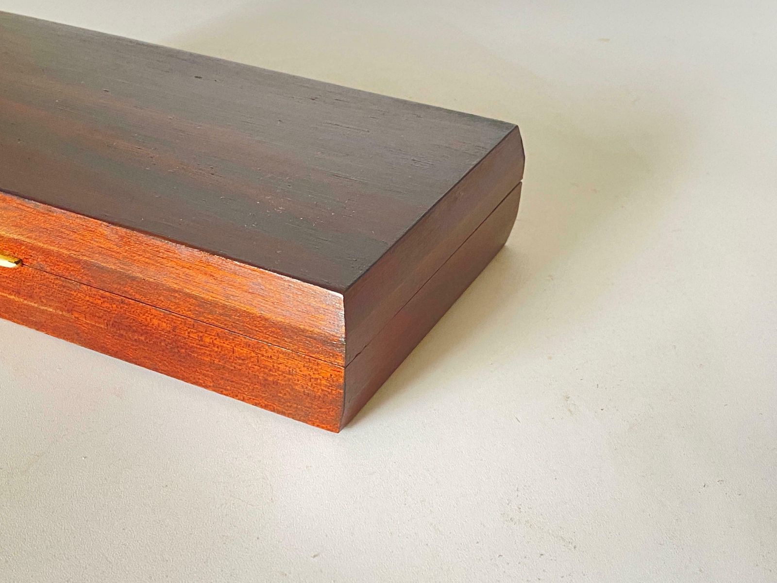 Cigar Box For Decoration, Or Desk Box In Wood, Art Deco, France 1940 photo Home Decor