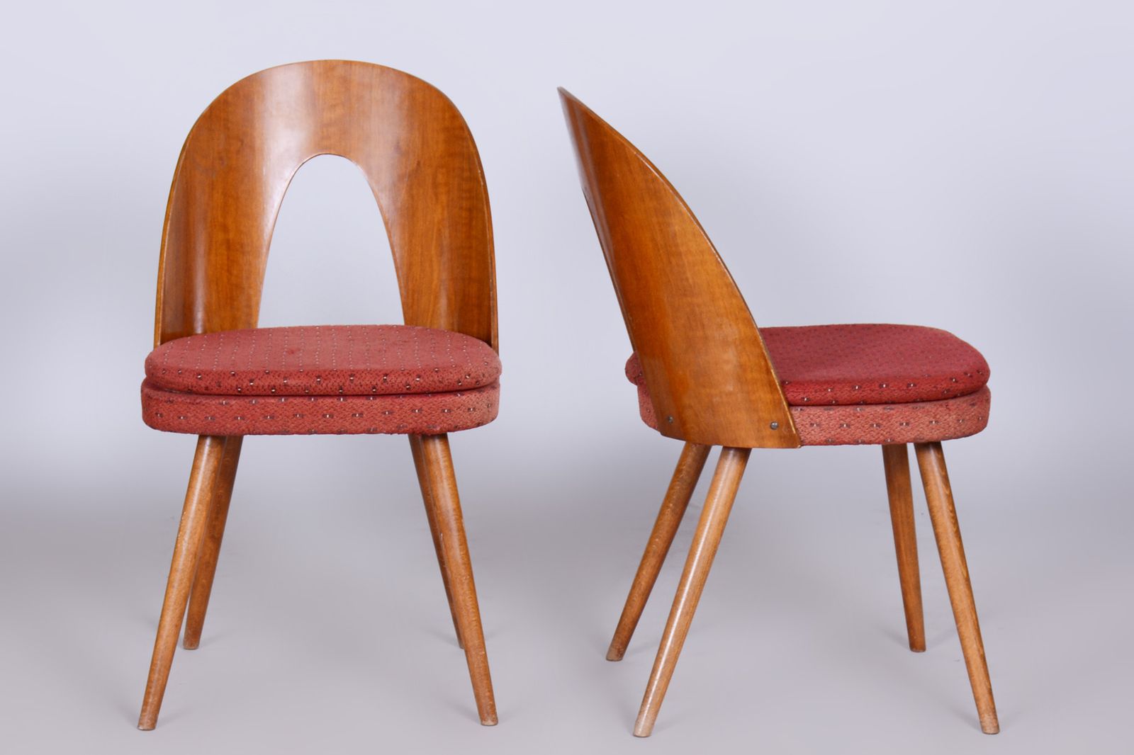 Pair Of Mid Century Chairs Designed By Antonín šuman, 1950s, Czechia photo buy
