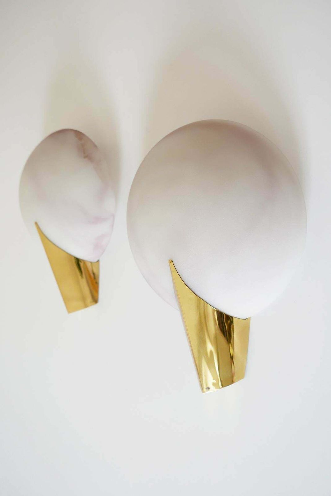 Set Of Two Elegant Modernist Wall Lamps Or Sconces By J.T. Kalmar, 1980s Austria photo vinterior