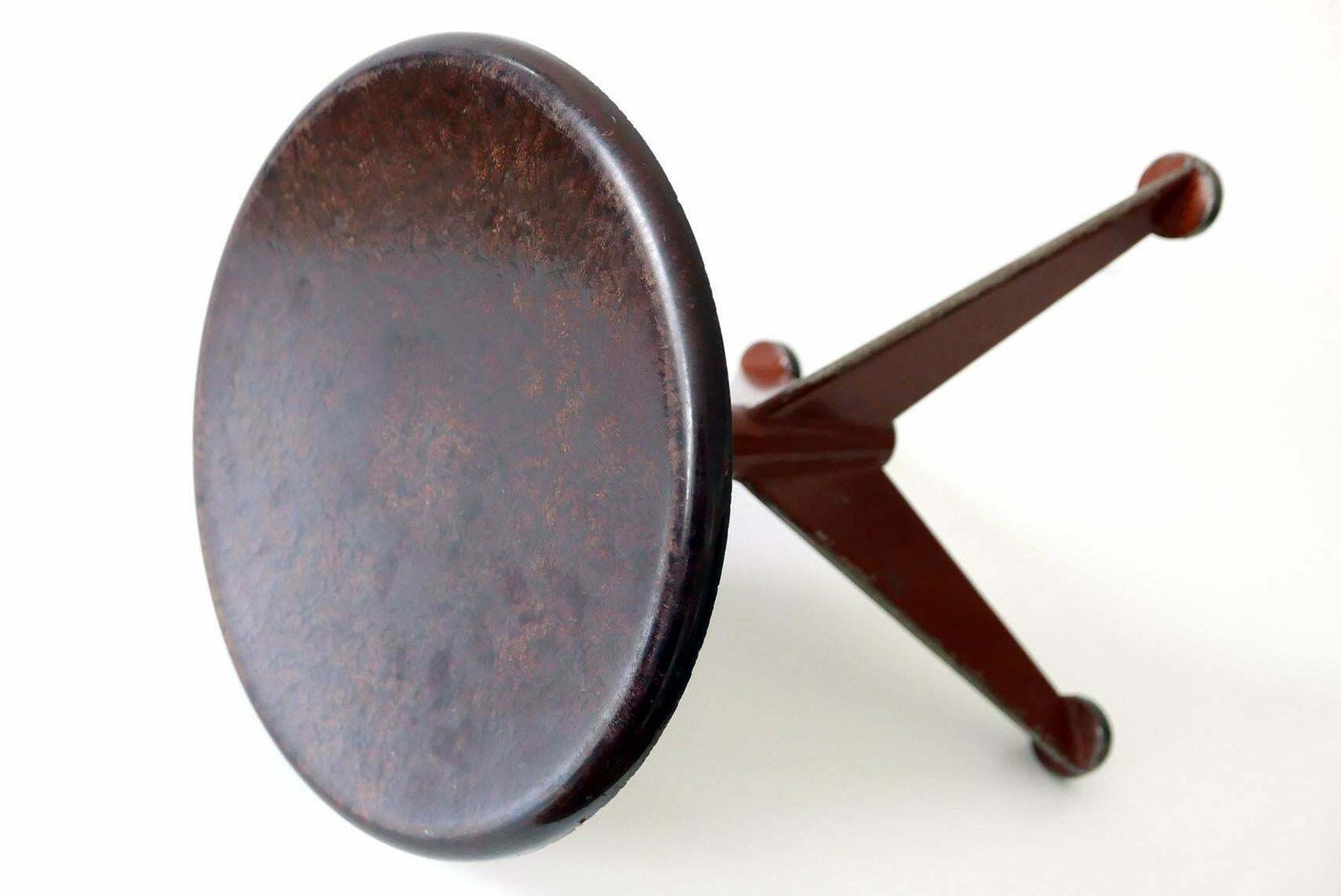 photo for sale Set Of Two Industrial Workshop Stools By Ab Odelberg Olsen, 1930s, Sweden