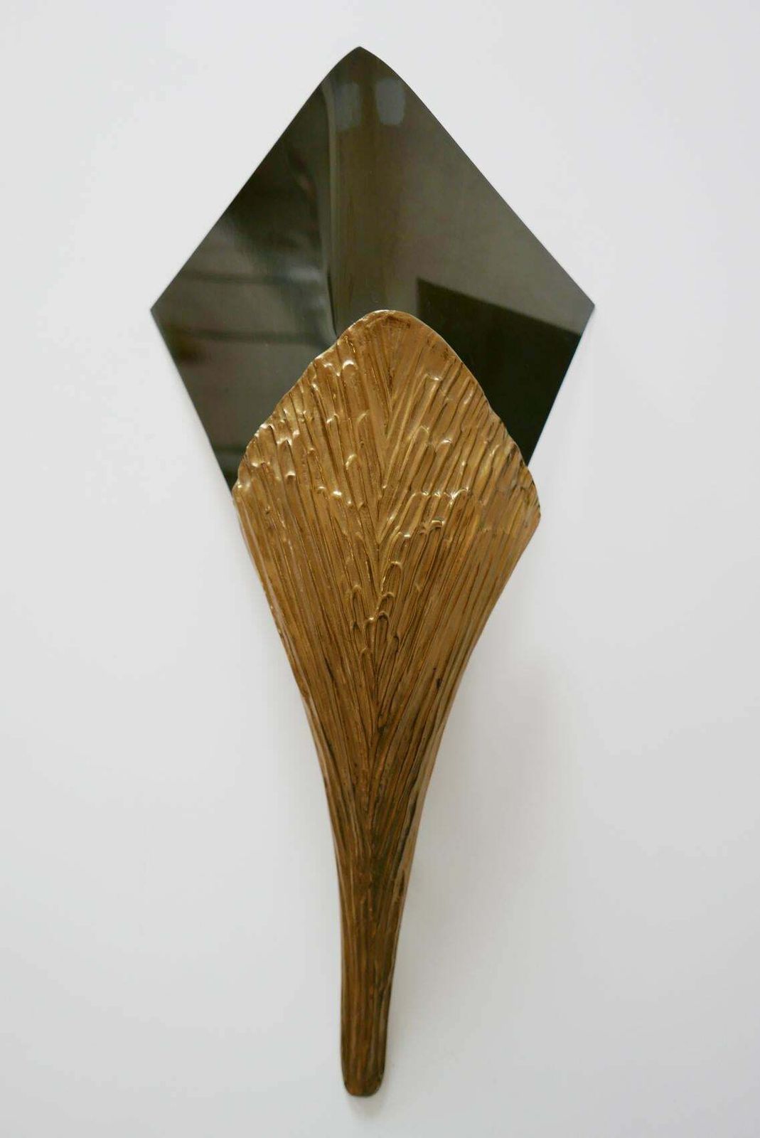 Set Of 2 Large Bronze Nefertiti Sconces By Chrystiane Charles For Charles Paris photo 4994.0