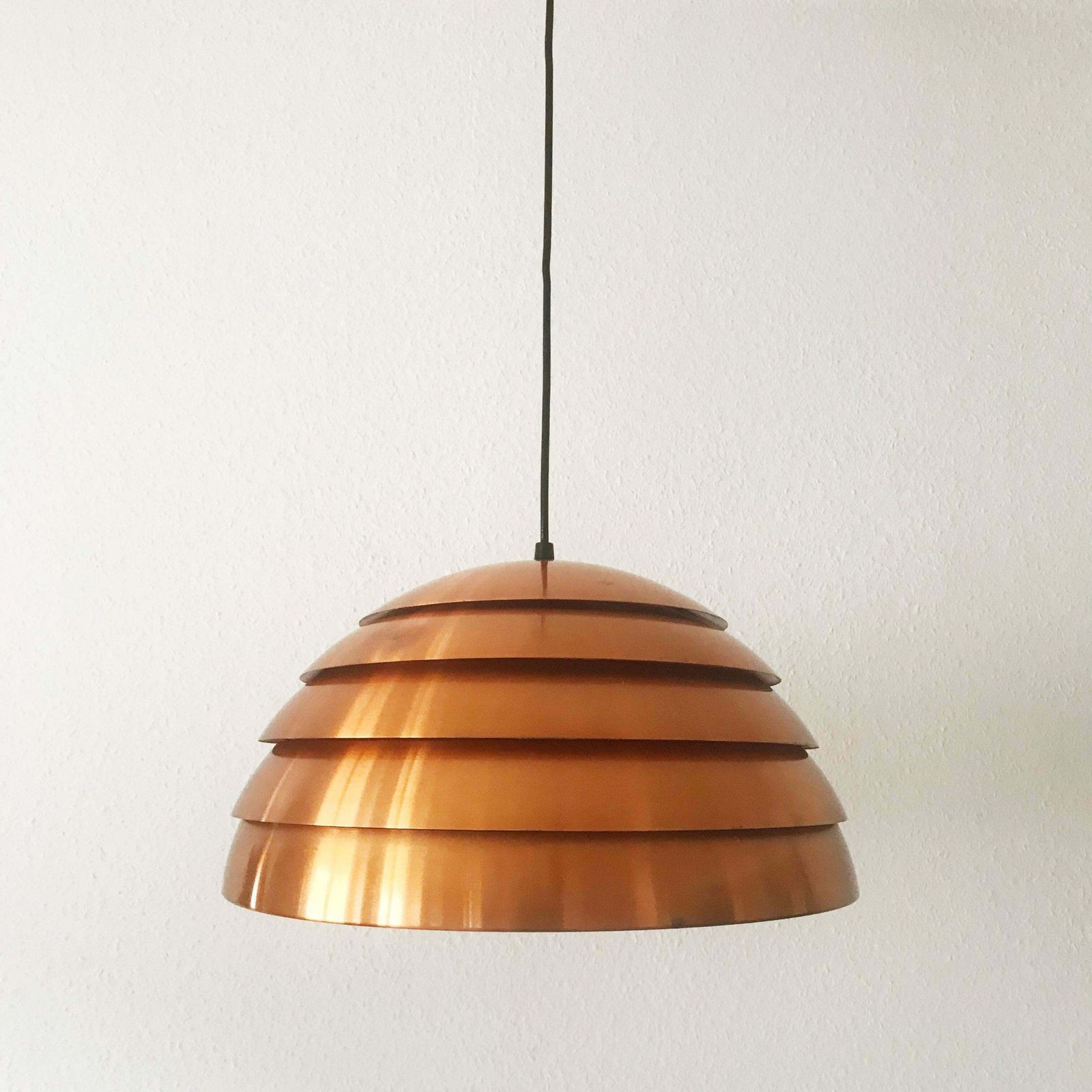 Exceptional Beehive Pendant Lamp By Hans Agne Jakobsson, Sweden, 1960s photo furniture