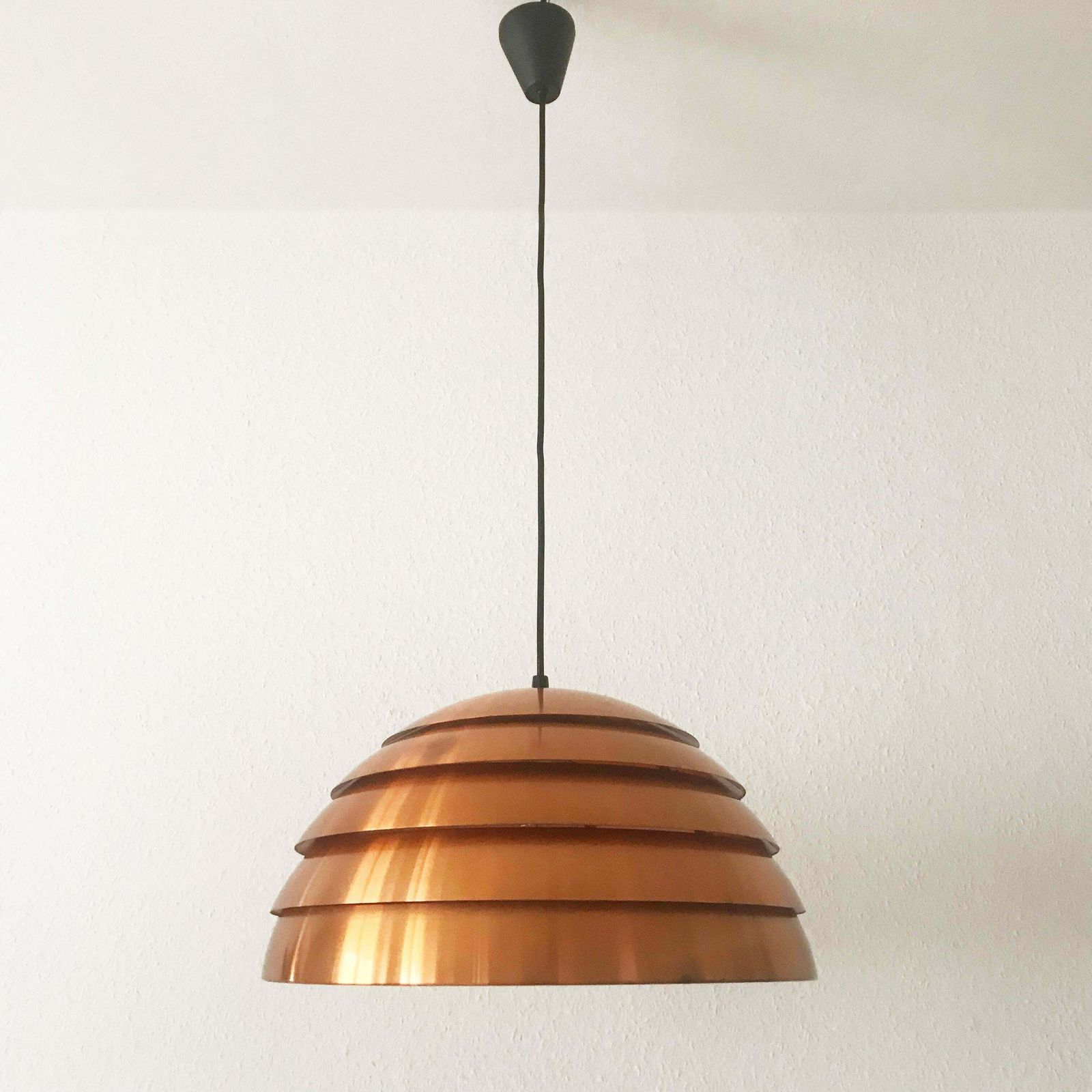 Exceptional Beehive Pendant Lamp By Hans Agne Jakobsson, Sweden, 1960s photo for sale