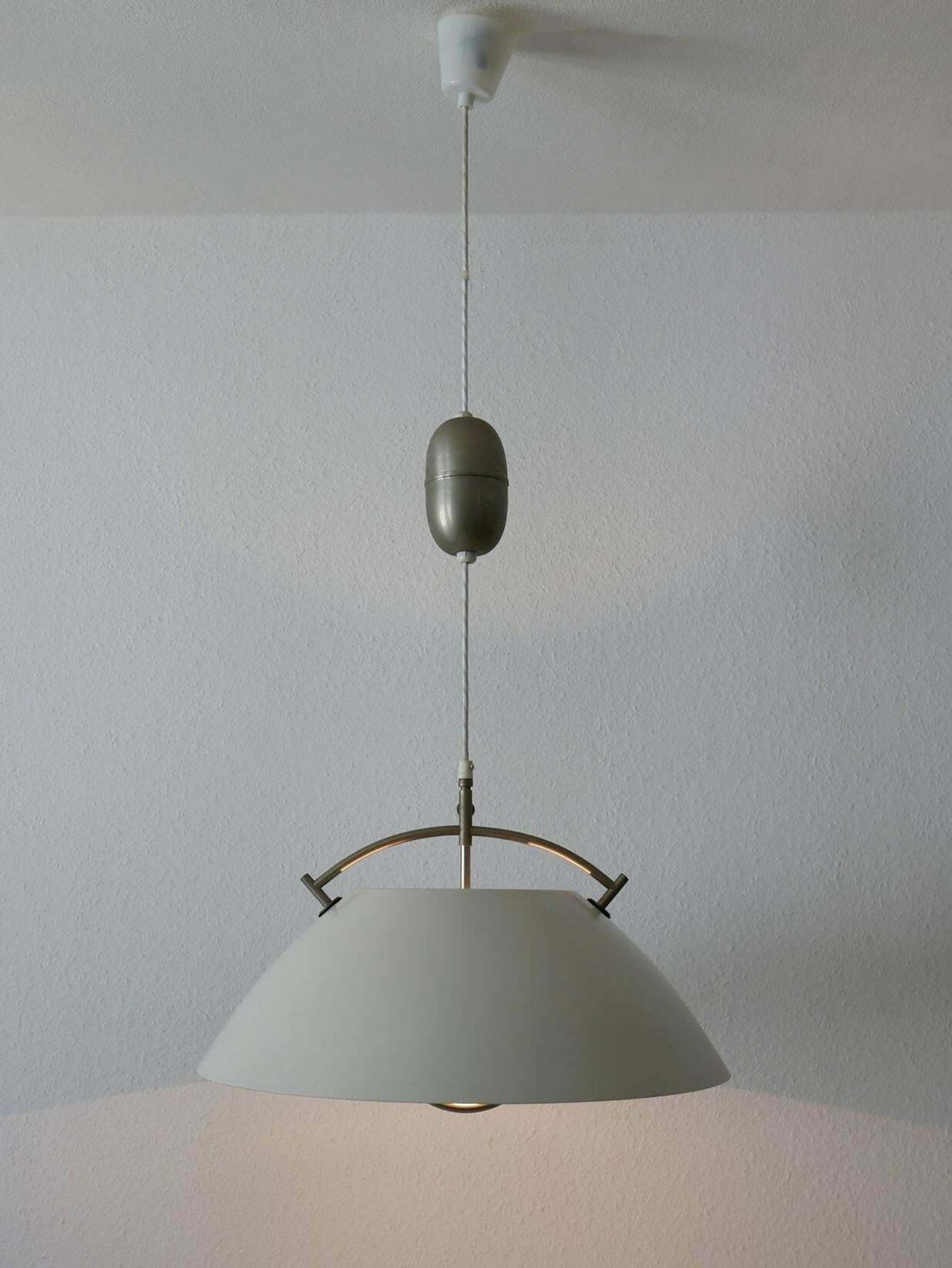 Original Midcentury Jh 604 Pendant Lamp By Hans Wegner For Louis Poulsen, 1960s photo furniture