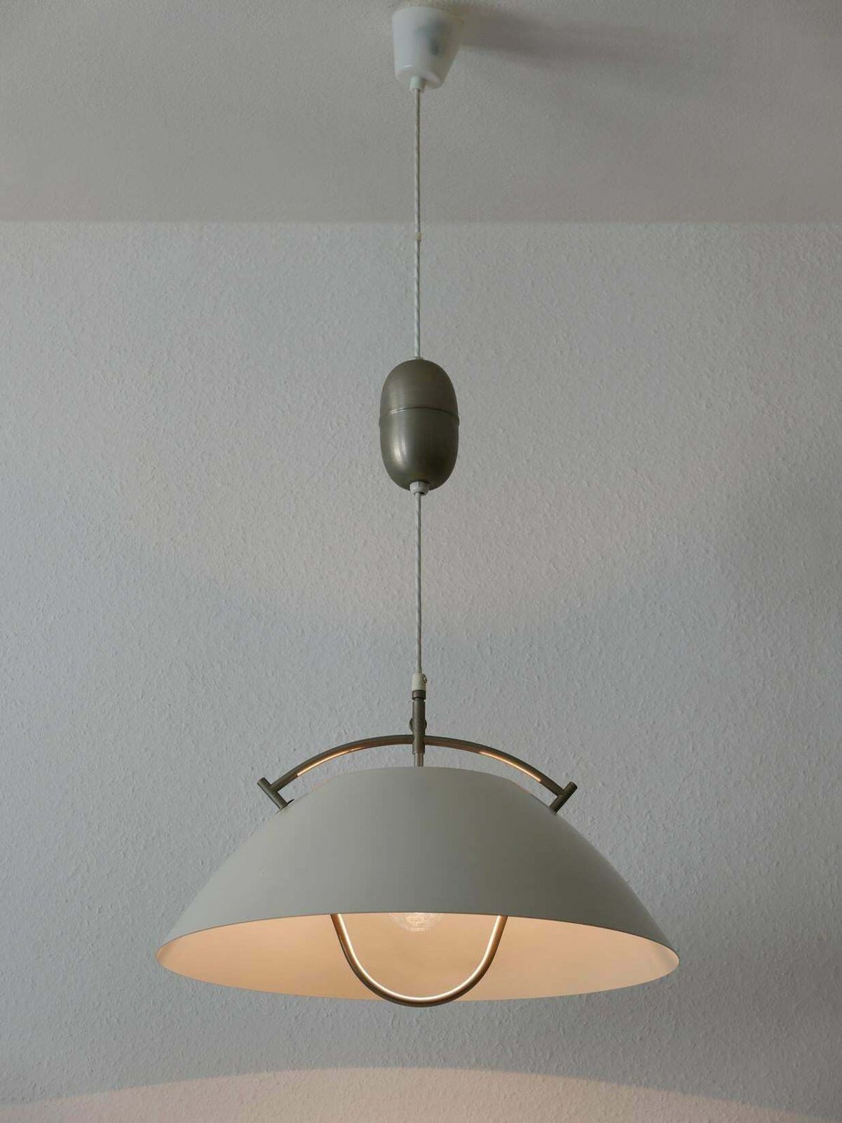 photo vinterior Original Midcentury Jh 604 Pendant Lamp By Hans Wegner For Louis Poulsen, 1960s