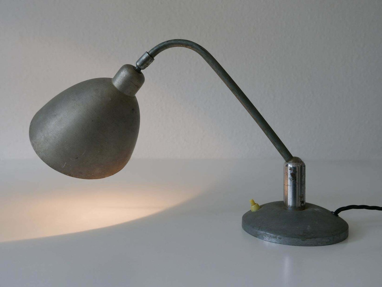 Rare Czech Functionalist Or Bauhaus Table Lamp By Franta ‘Frantisek’ Anyz, 1920s photo for sale
