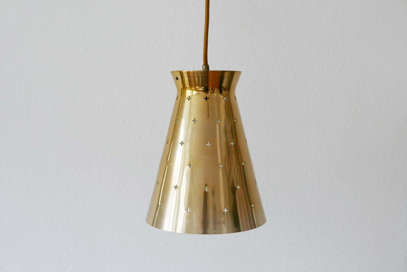 Lovely Mid Century Modern Diabolo Pendant Lamp By Hillebrand, 1950s, Germany photo 863.0