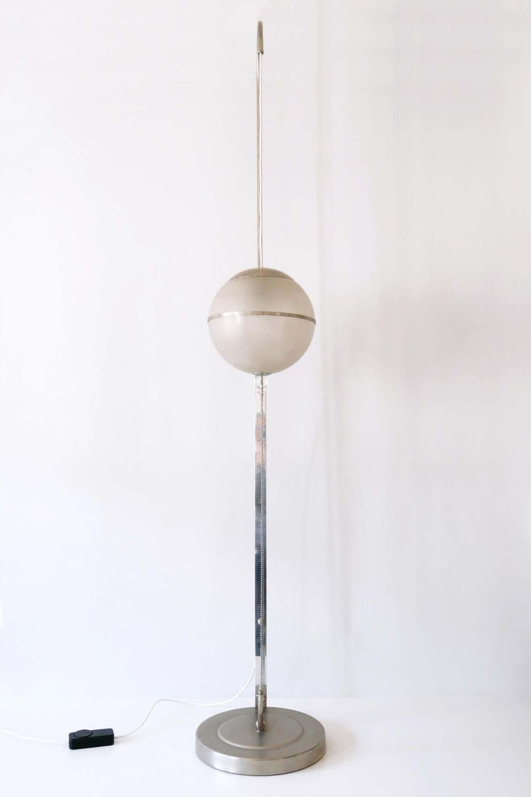 Bauhaus Floor Lamp By Karl Trabert For Schanzenbach & Co 1930s Germany photo vintage