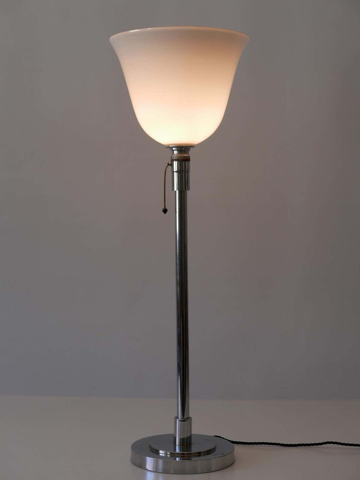 Elegant Art Deco Bauhaus Table Lamp Or Floor Light By Mazda Paris, France, 1930s photo buy