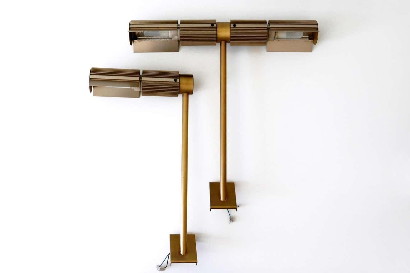 Set Of Two Haloprofil Wall Lamps By V. Frauenknecht For Swisslamps International photo furniture