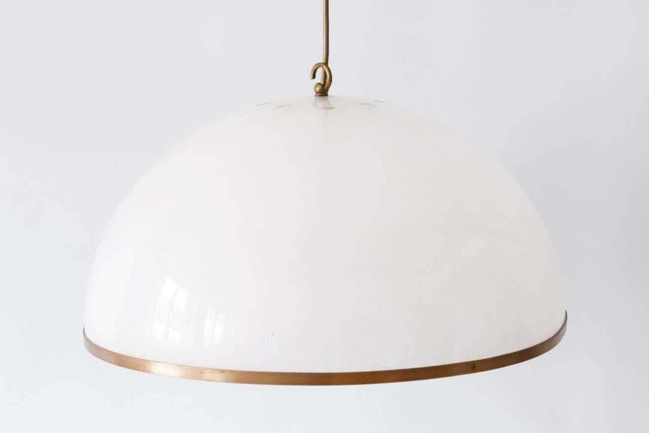 photo buy Elegant Mid Century Modern Textured Lucite Pendant Lamp Or Hanging Light, 1970s