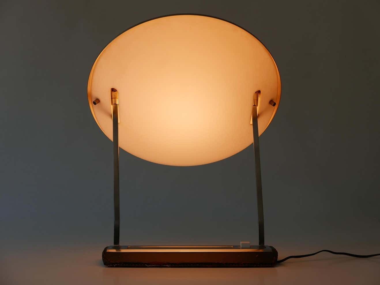 photo vintage Rare Mid Century Modern Stilnovo Desk Lamp Model 8050 Metalarte 1960s