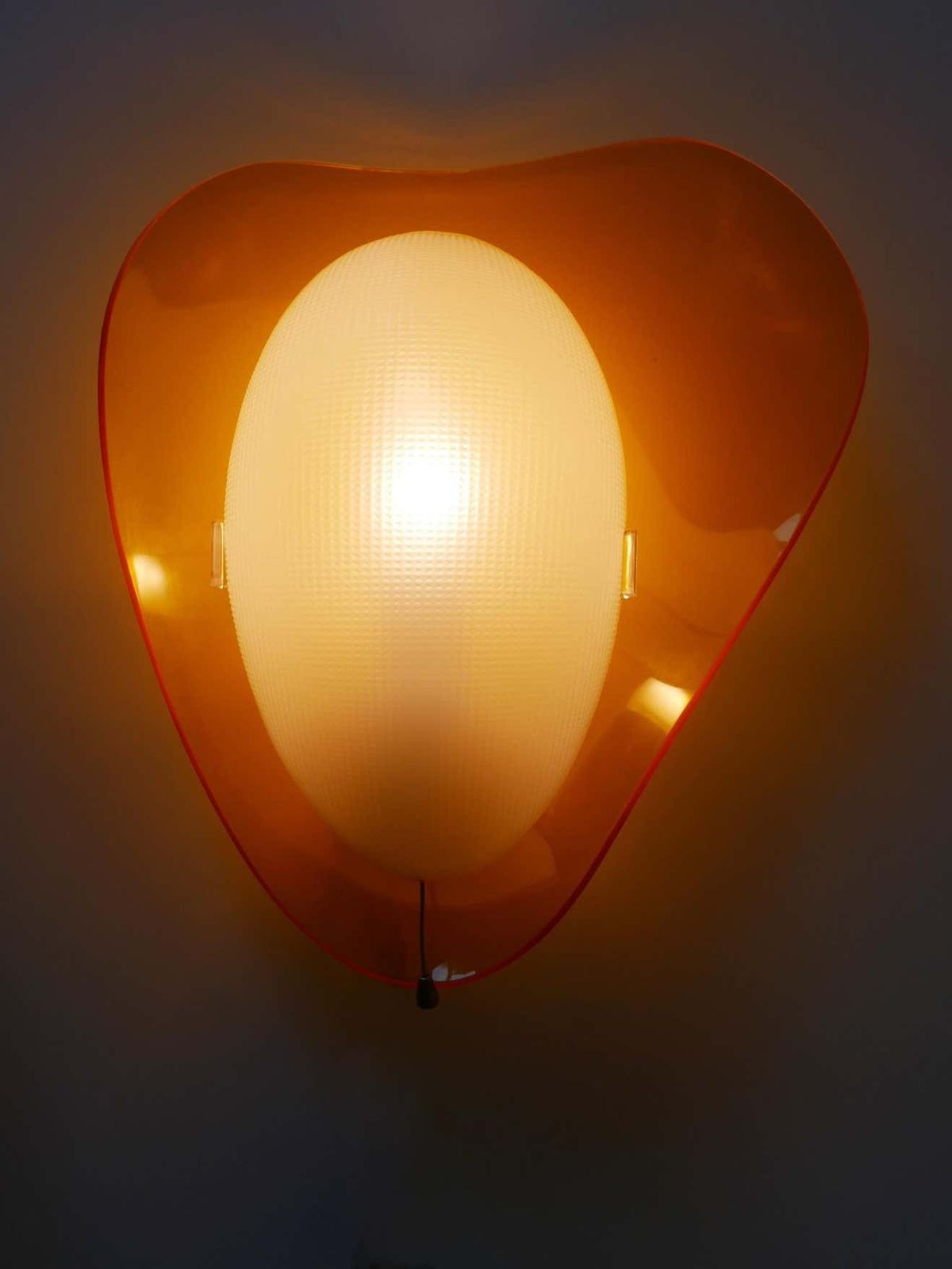 Lighting Set Of Three Rare Mid Century Modern Lucite Sconces ''Candies'' 1960s Germany photo