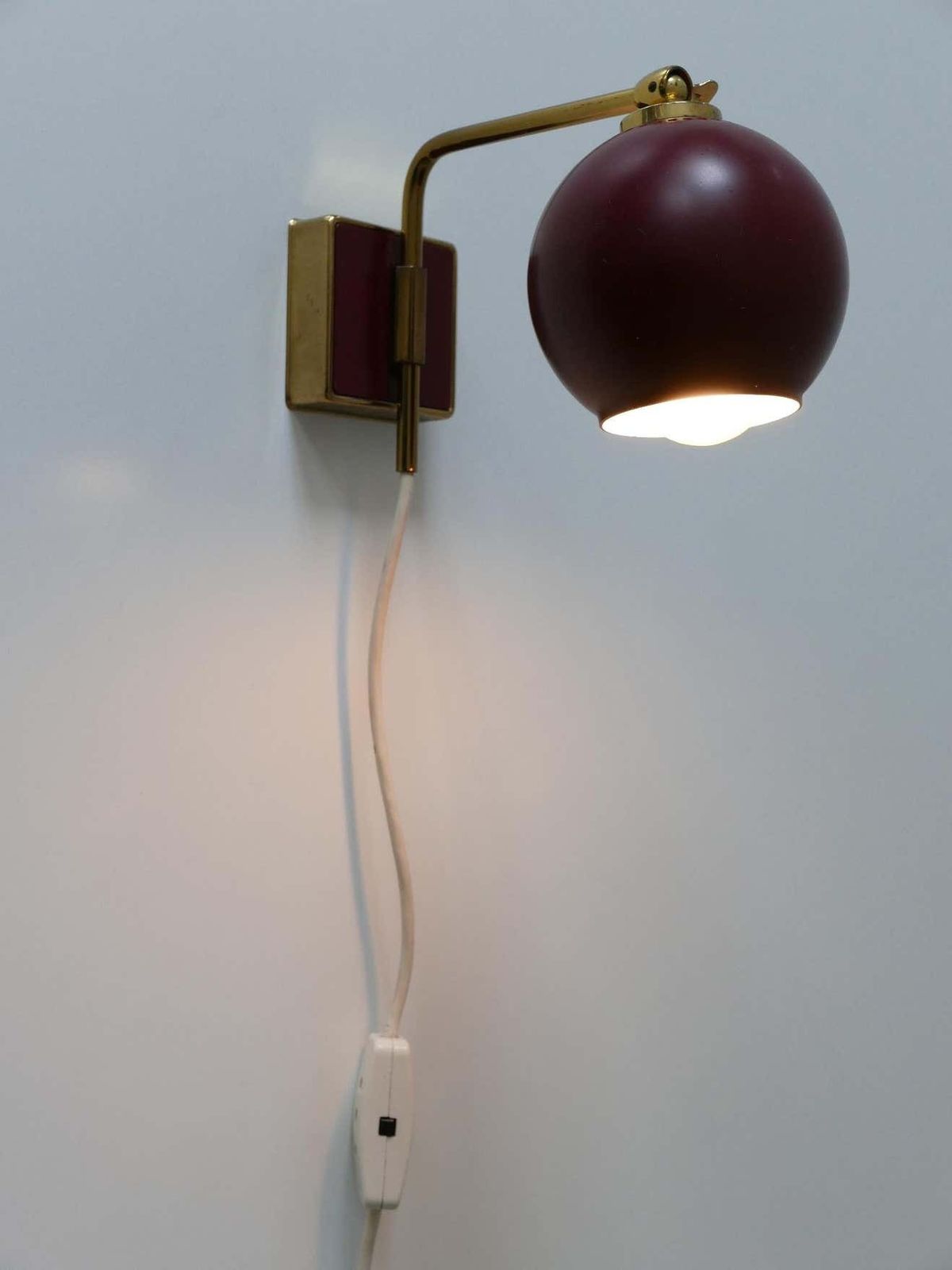 590.0 Lovely Mid Century Modern Sconce ''Poppy Capsule'' By Paul Neuhaus Germany 1950s photo
