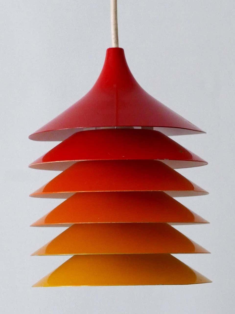 Set Of Two Duett Pendant Lamps By Bent Gantzel Boysen For Ikea Sweden 1980s photo vinterior