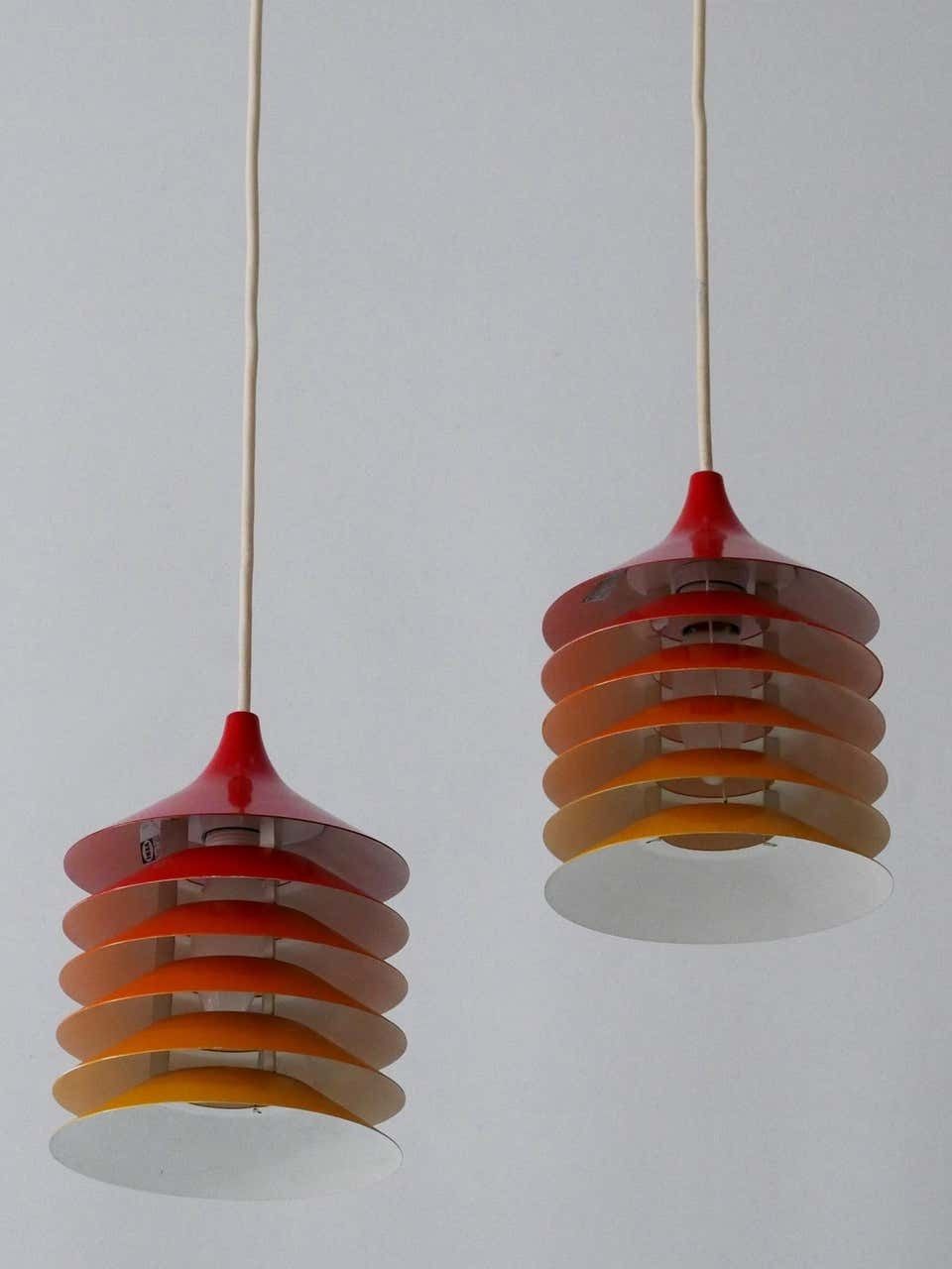 photo buy Set Of Two Duett Pendant Lamps By Bent Gantzel Boysen For Ikea Sweden 1980s