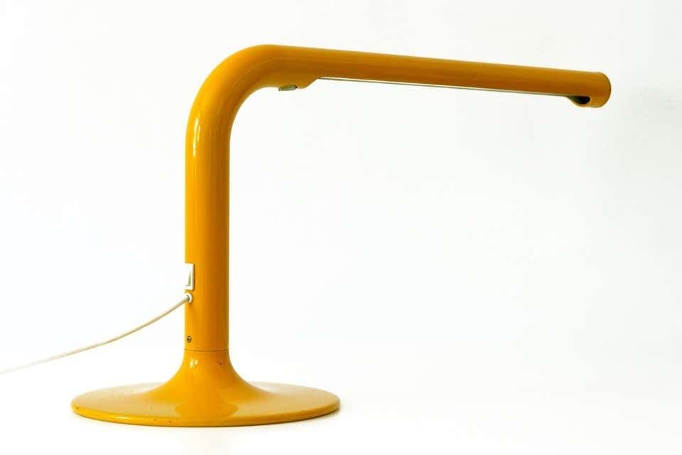 771.0 Large & Elegant Tube Table Lamp By Anders Pehrson For Ateljé Lyktan, 1960s photo