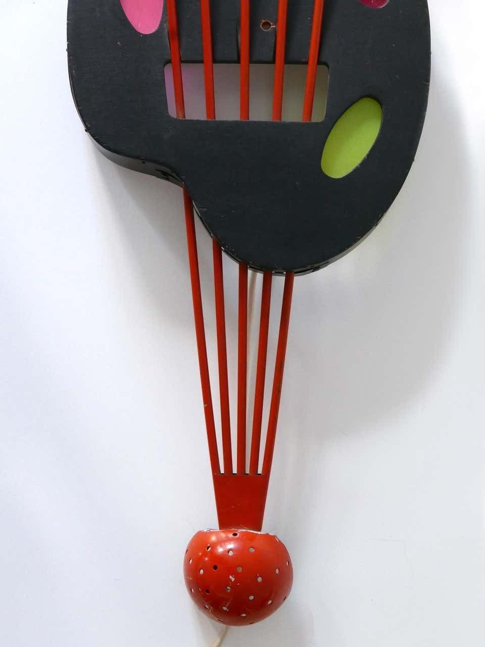 photo furniture Unique Mid Century Modern Wall Fixture Or Light Object ''Painting Board'', 1950s