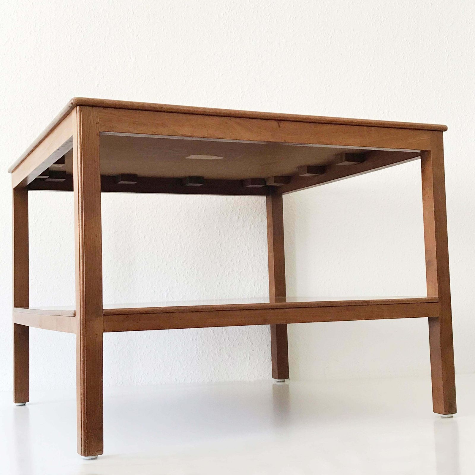 Minimalistic Coffee Mahogany Table By Kaare Klint For Rud Rasmussen Denmark 1934 photo Furniture