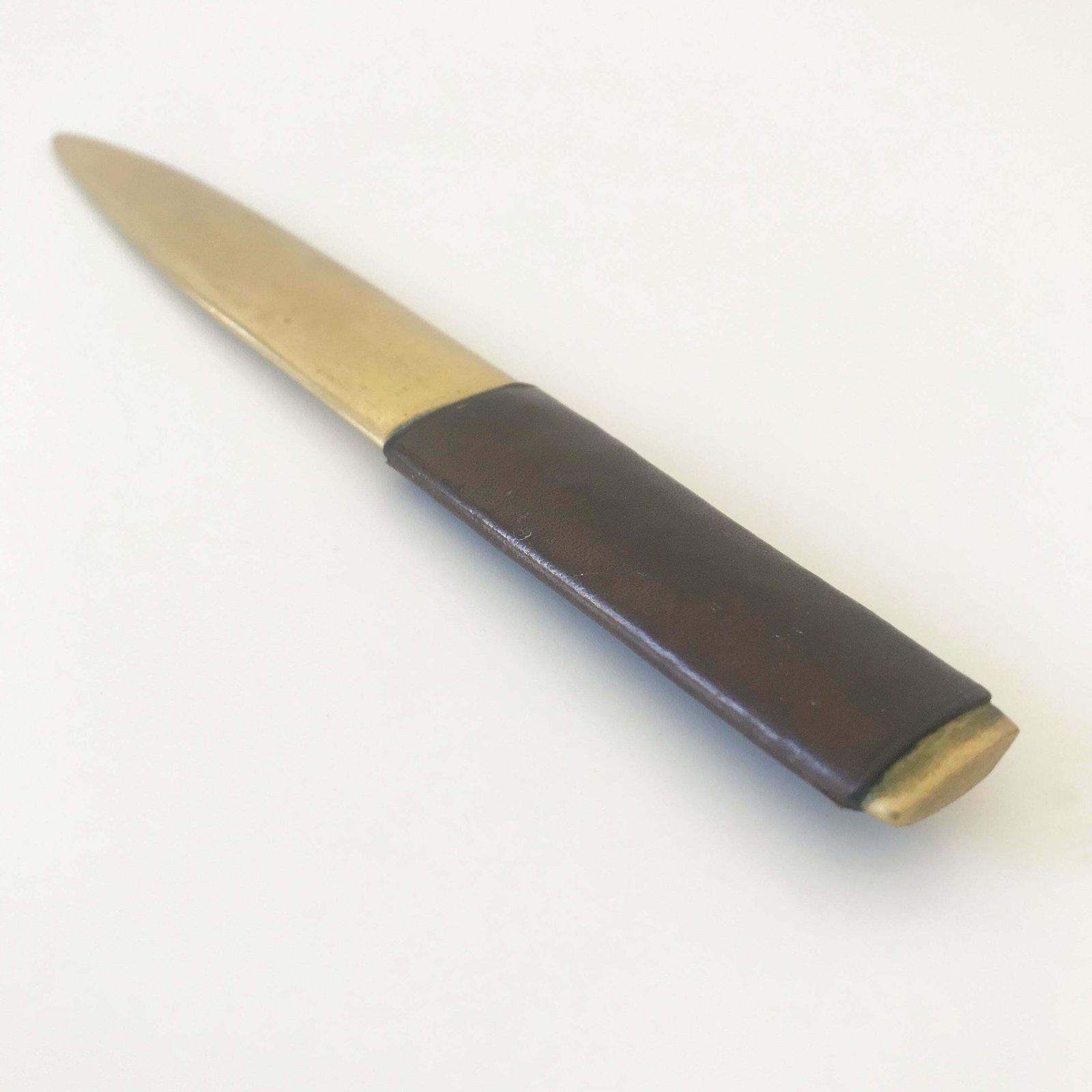 Exceptional Elegant And Heavy Brass Letter Opener By Carl Auböck Vienna 1950s photo buy