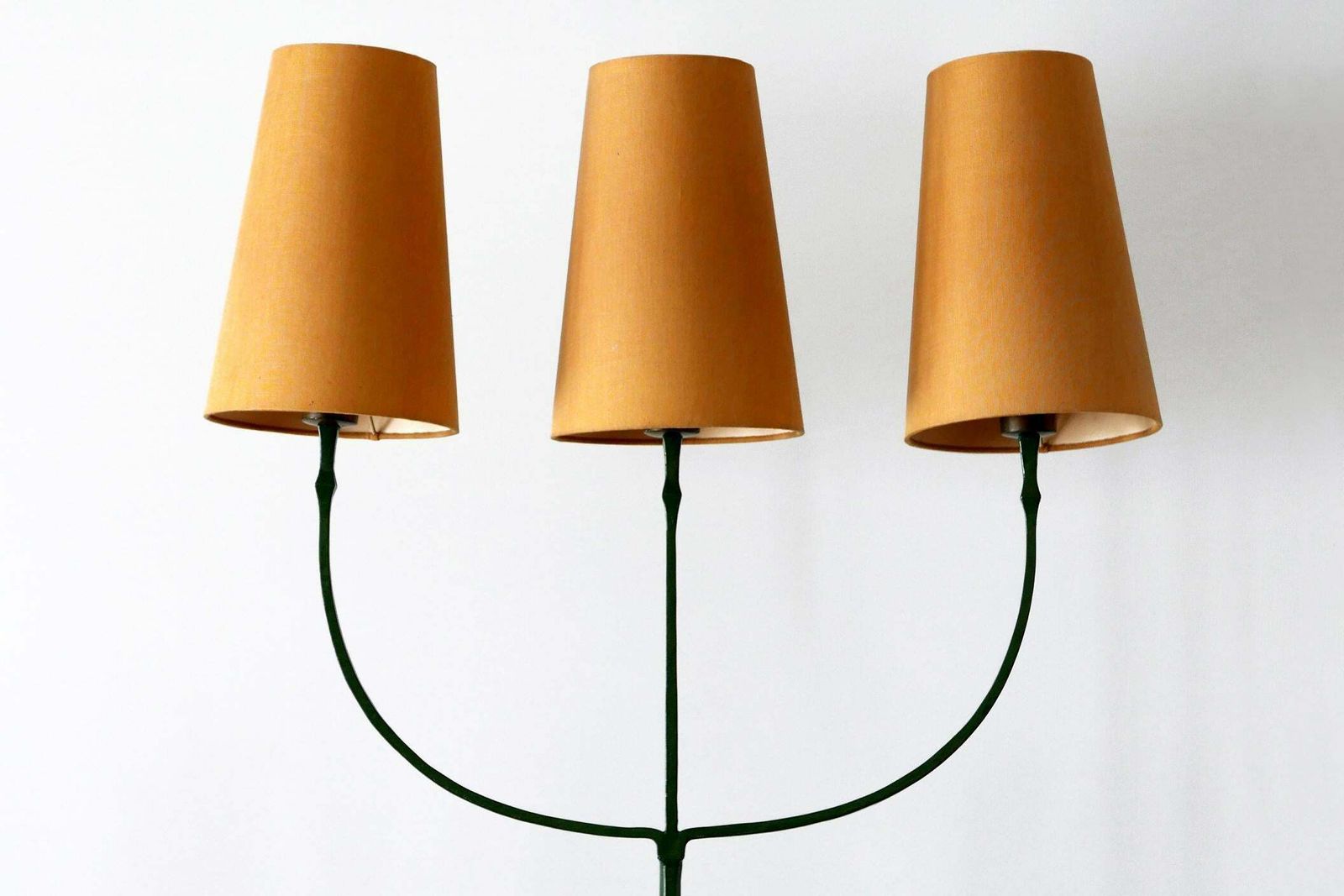 Exceptional Mid Century Modern Three Flamed Floor Lamp 1950s photo buy