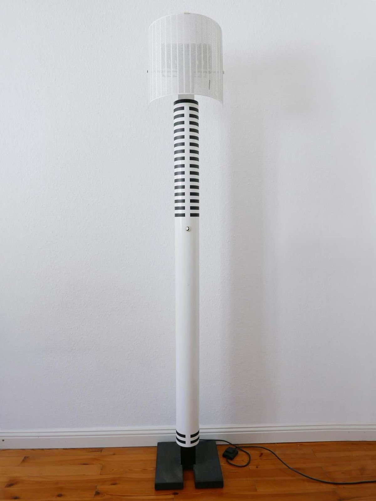 Monumental Postmodern Shogun Floor Lamp By Mario Botta For Artemide Italy 1980s photo buy