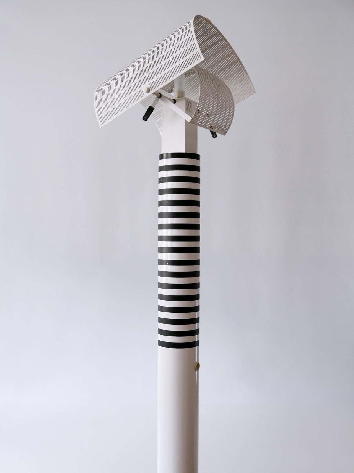 Monumental Postmodern Shogun Floor Lamp By Mario Botta For Artemide Italy 1980s photo vintage