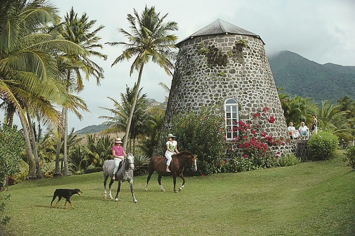Saint Kitts And Nevis By Slim Aarons, Limited Edition Estate Stamped C Type