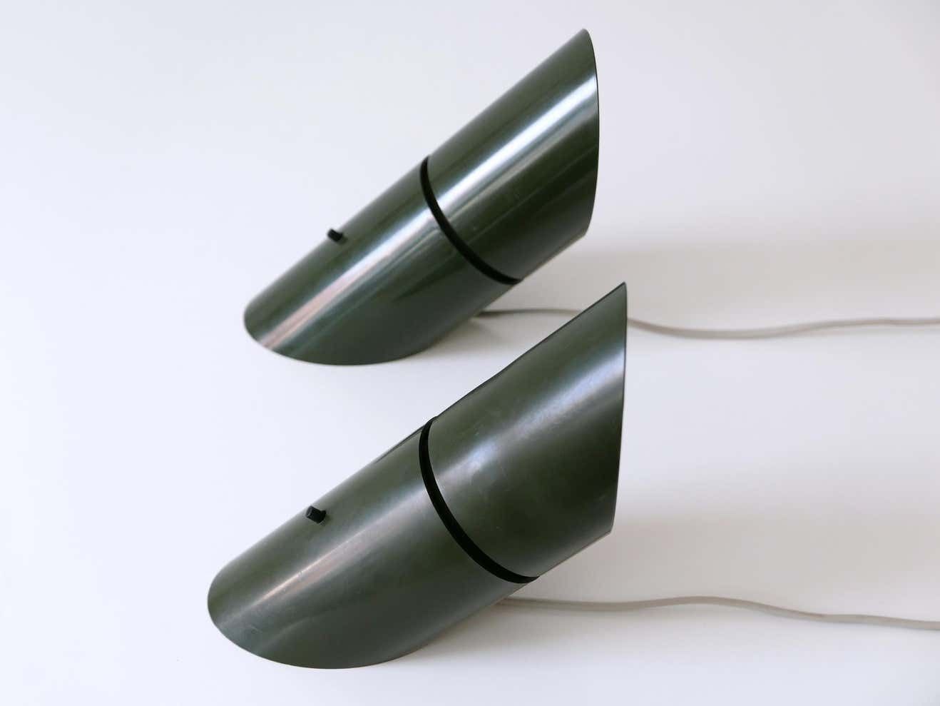 Set Of Two Mid Century Modern Universal Lamps By Hans Due For Fog & Mørup photo Lighting
